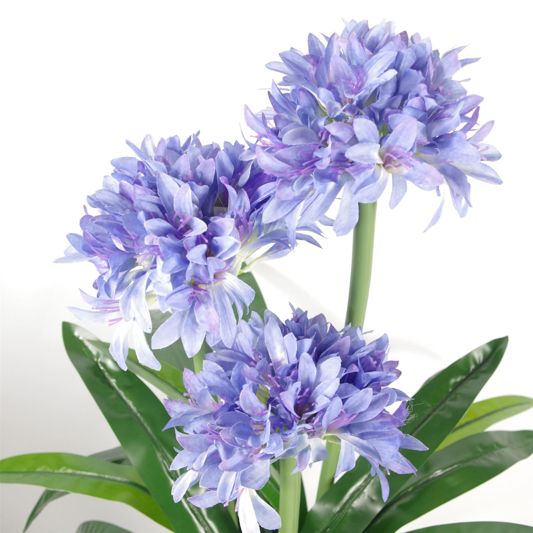 Artificial Agapanthus Blue Flower Plant 90cm