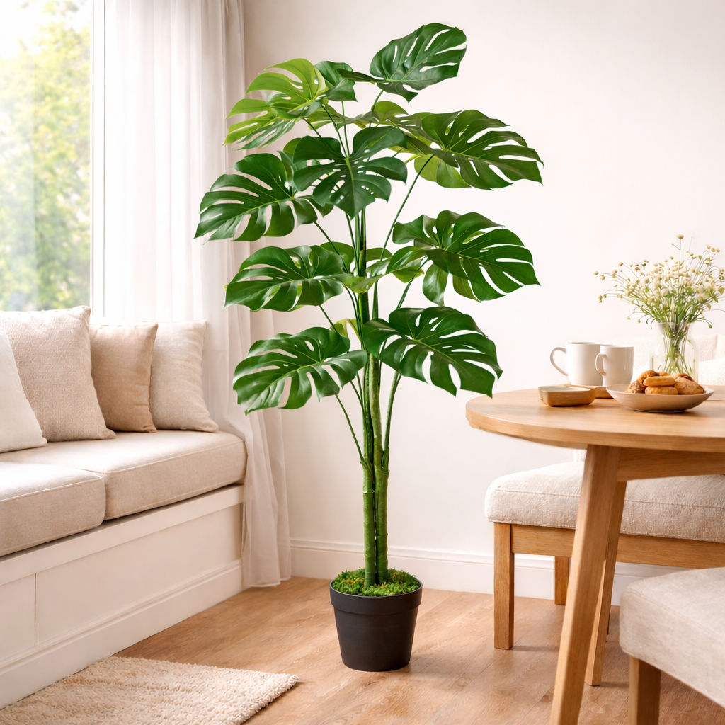 Artificial Monstera Cheese Plant 120cm Plants-0