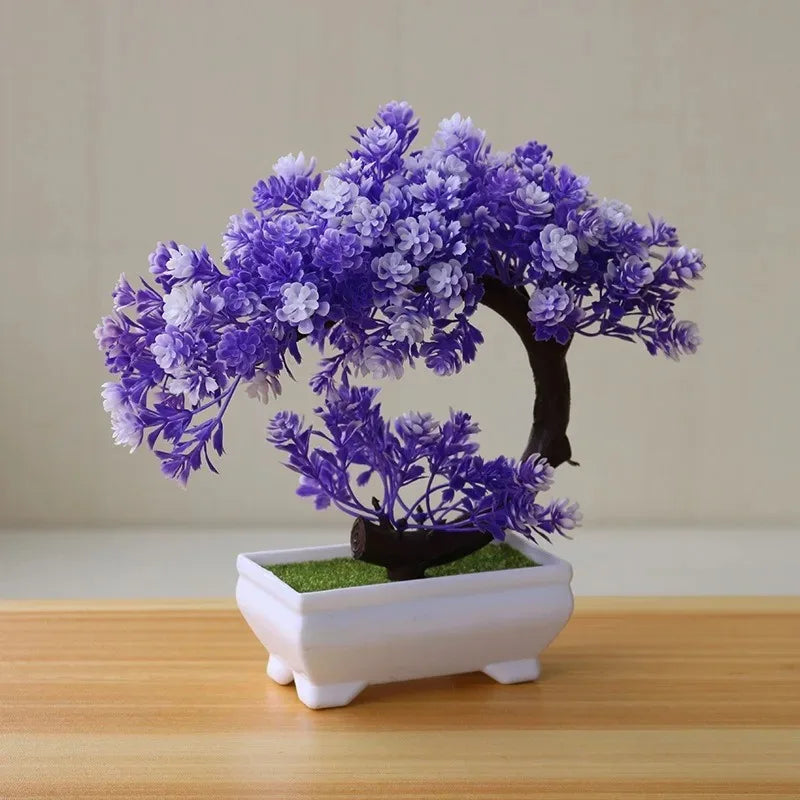 Artificial Bonsai Tree Potted Ornament