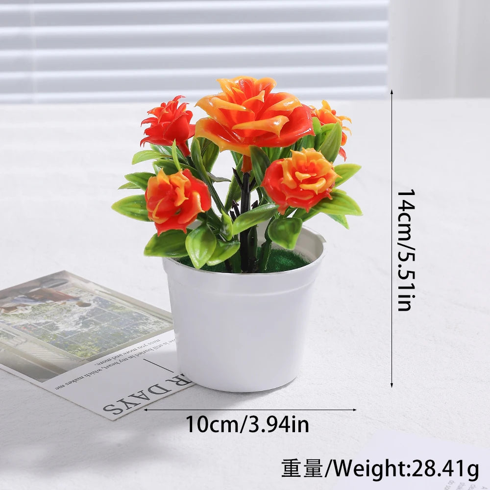 Artificial Bonsai Tree Potted Ornament