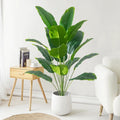 Artificial Tropical Palm Tree with Banana Leaves