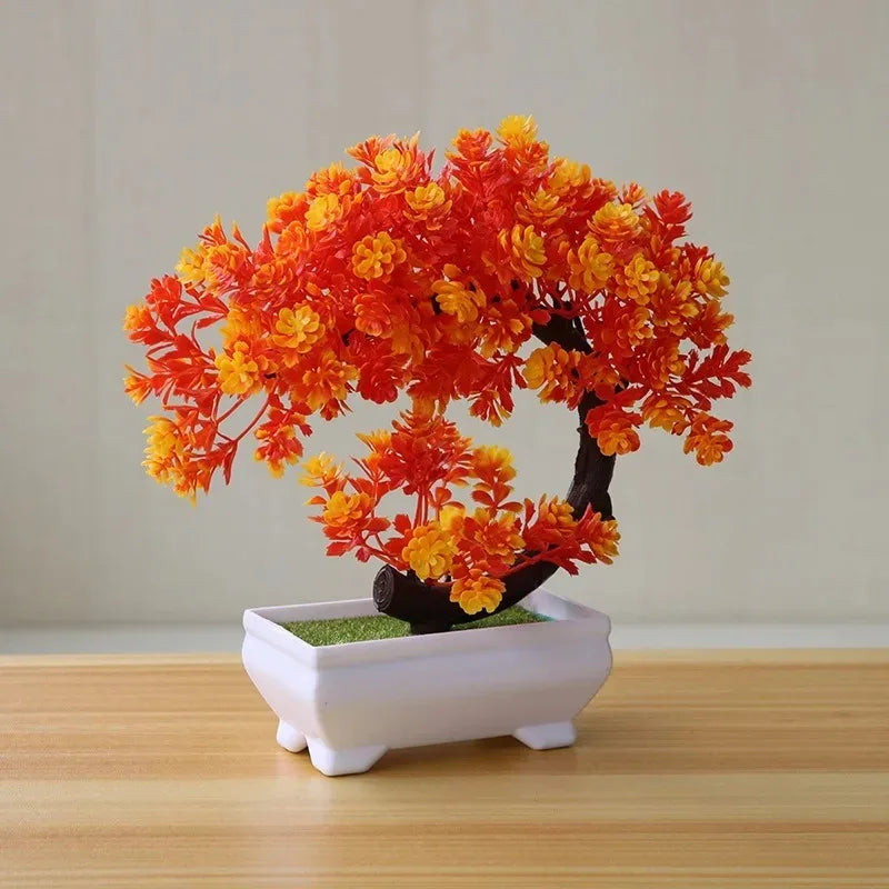 Artificial Bonsai Tree Potted Ornament