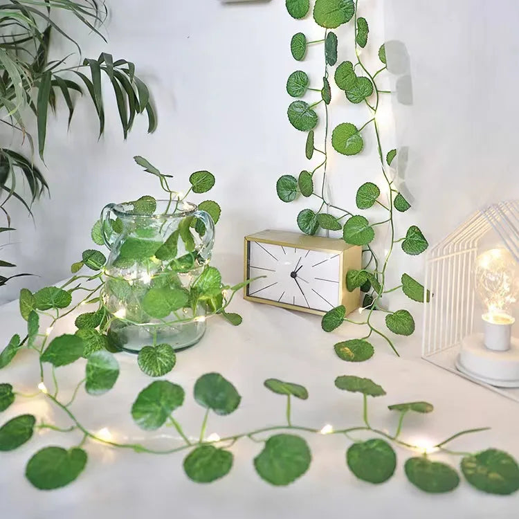 Artificial Ivy Vine with LED Fairy Lights 2m