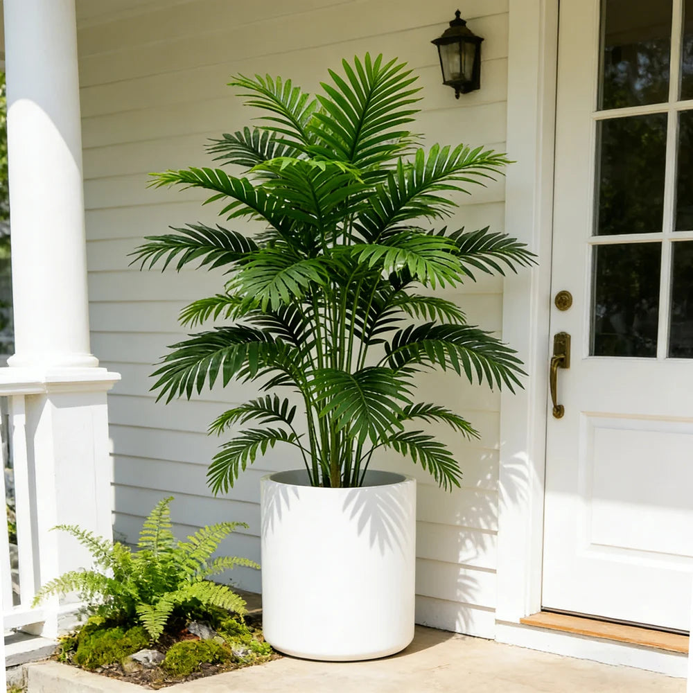 Artificial Palm Tree with Monstera Leaves 60–80cm
