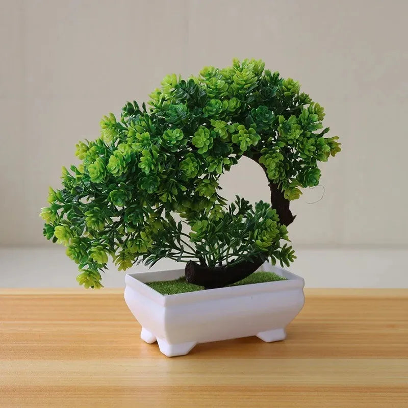 Artificial Bonsai Tree Potted Ornament
