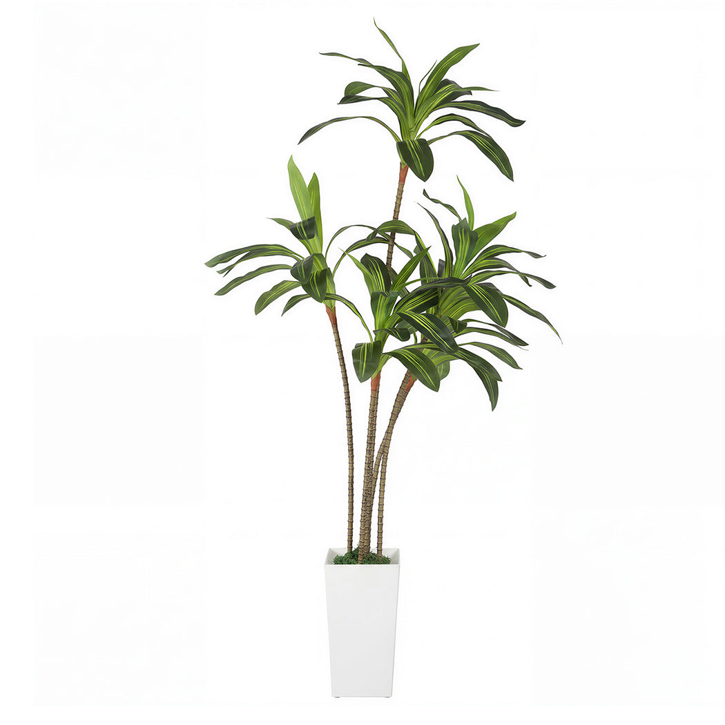 Artificial Dracaena Tree with Lifelike Leaves